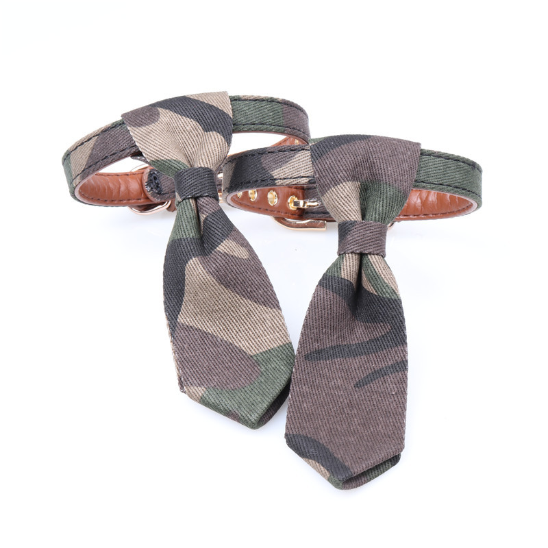 Printed Necktie Collar.